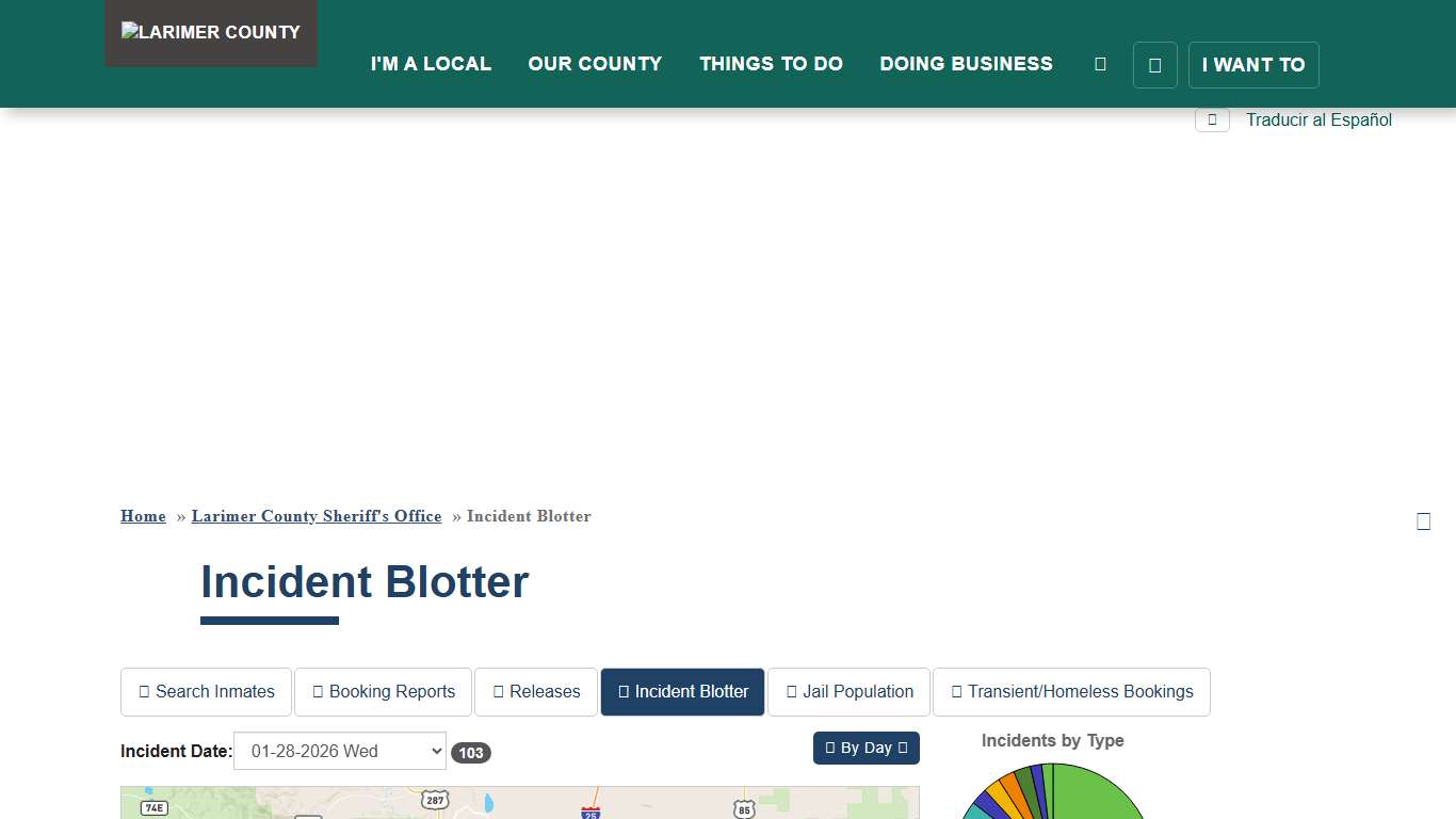 Incident Blotter Larimer County